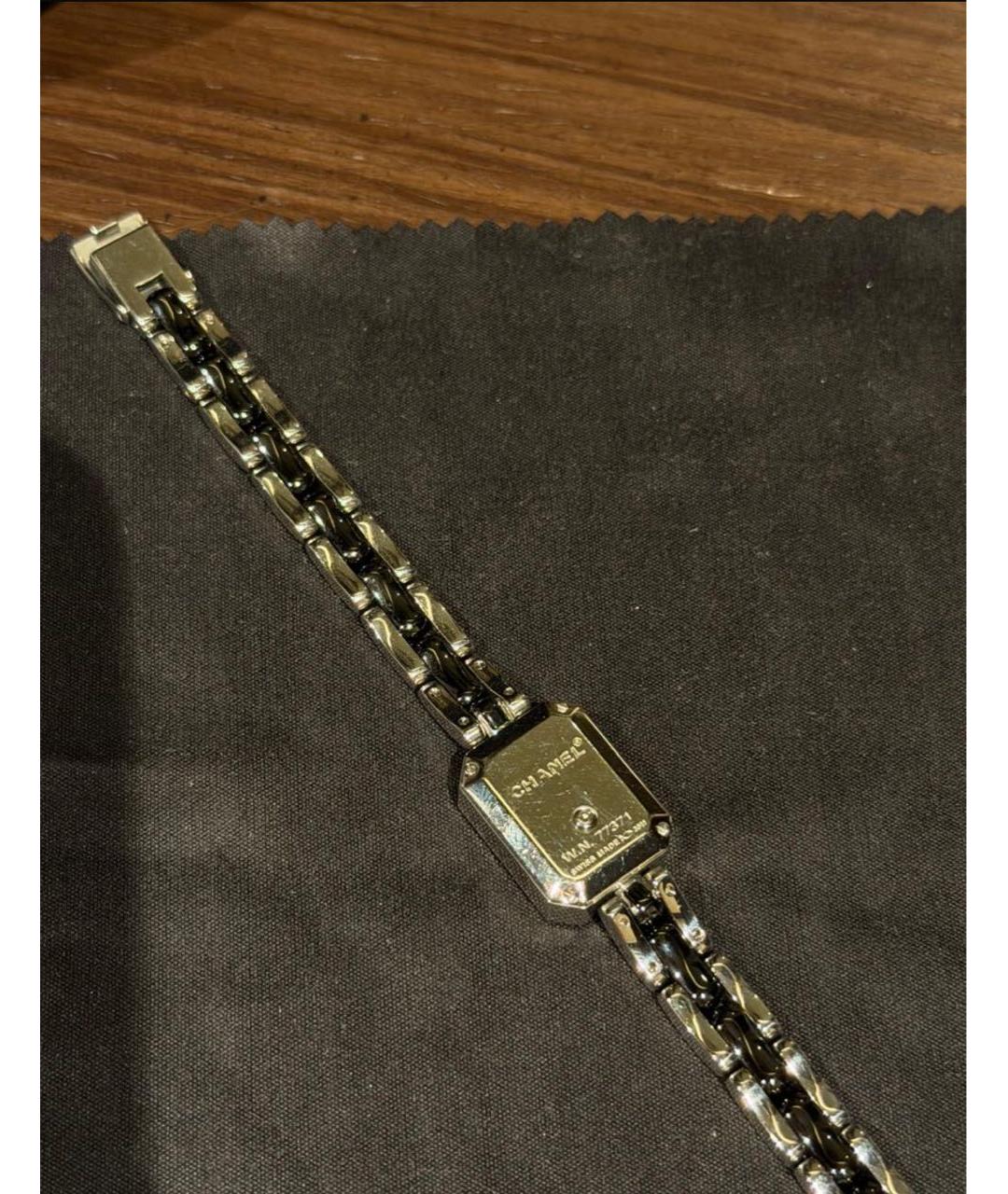 CHANEL Черные часы, фото 2