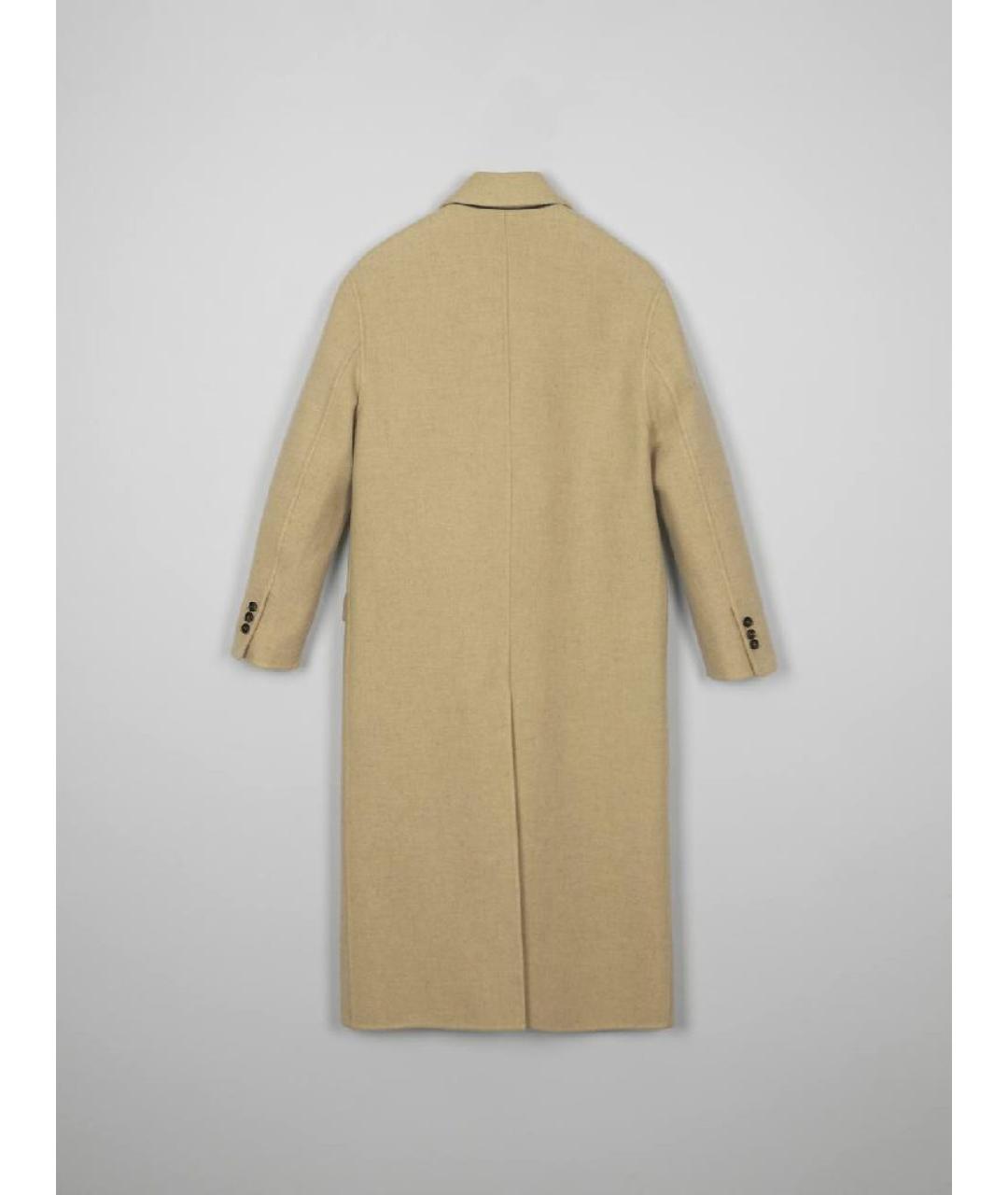 BRUNELLO CUCINELLI Бежевое кашемировое пальто, фото 2