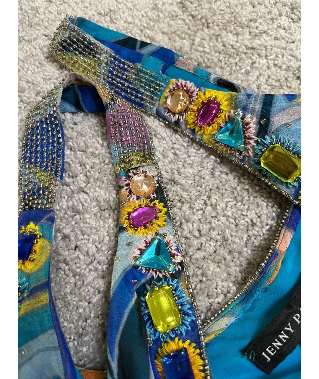 JENNY PACKHAM Мульти шифоновый сарафан, фото 4