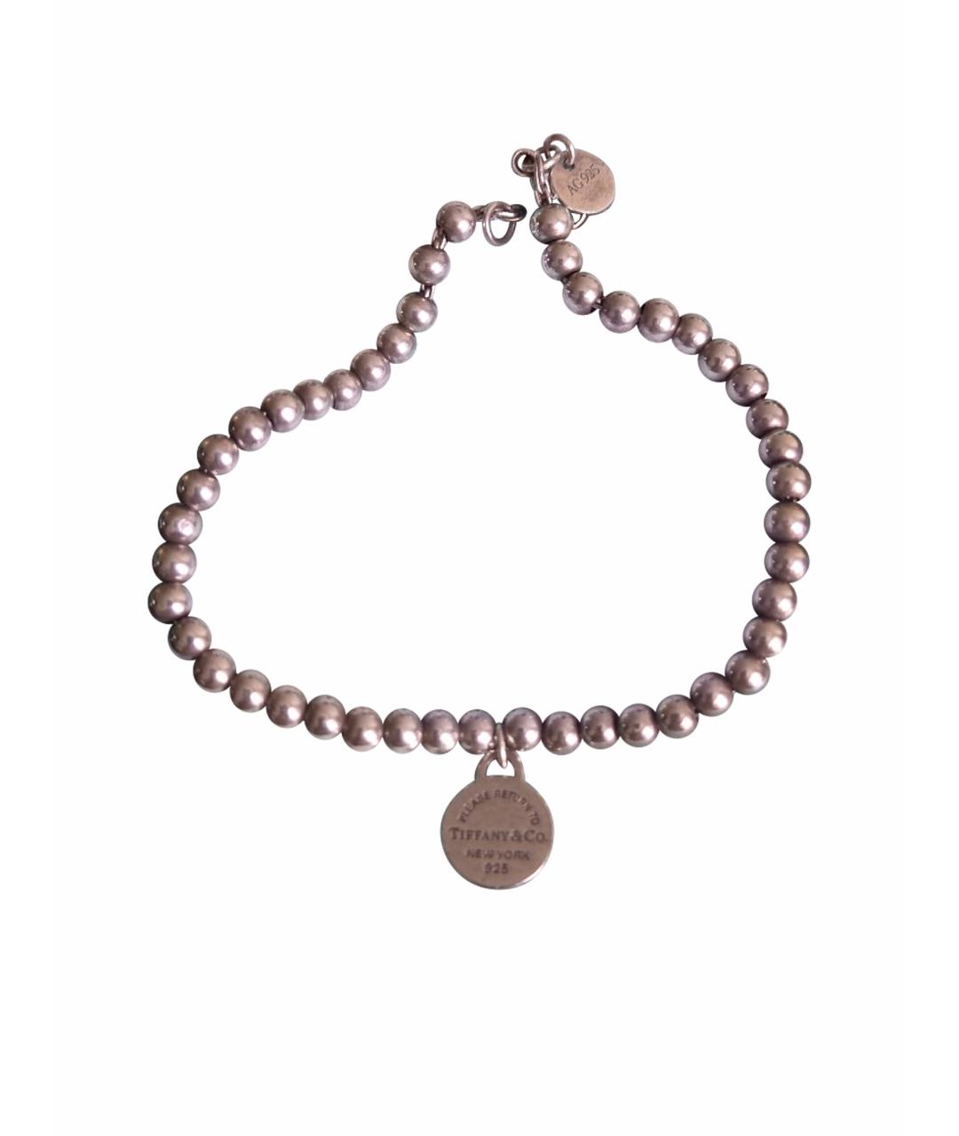 TIFFANY&CO Серебрянный серебряный браслет, фото 1