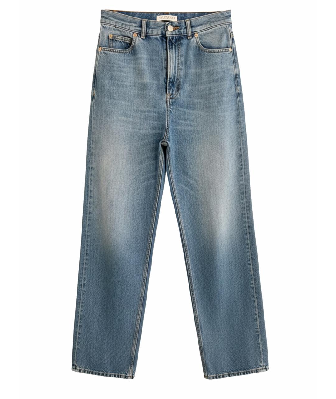 VALENTINO Синие прямые джинсы, фото 1