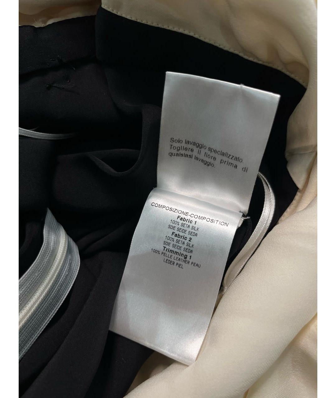 GUCCI Черное шелковое вечернее платье, фото 5