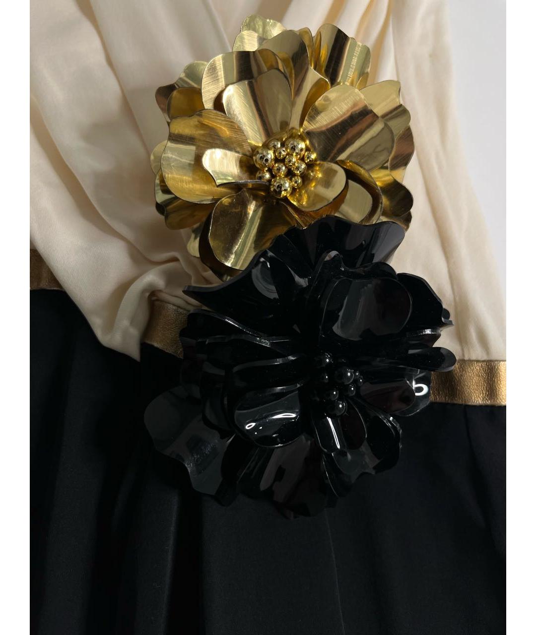 GUCCI Черное шелковое вечернее платье, фото 8