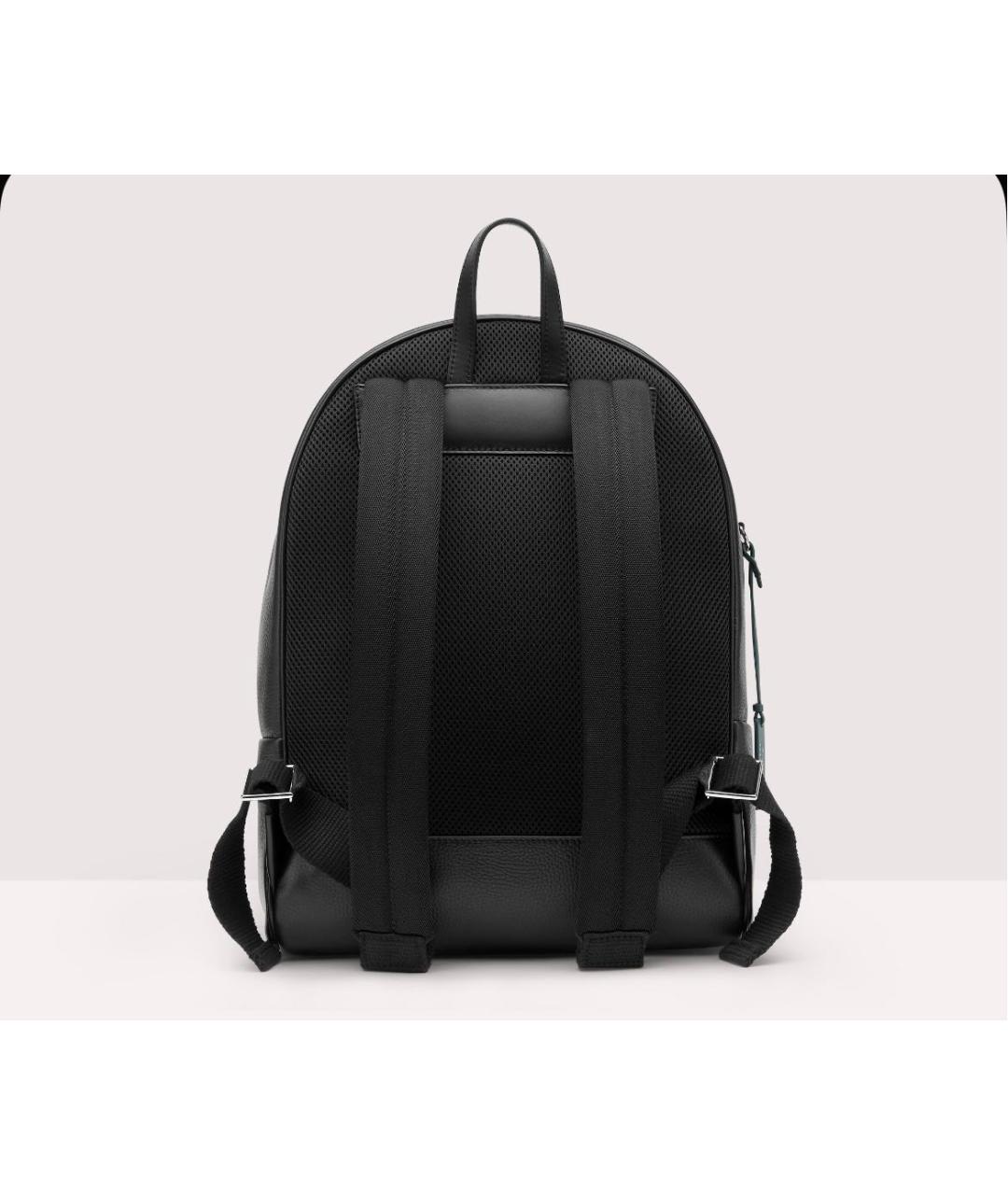 COCCINELLE Черный кожаный рюкзак, фото 2