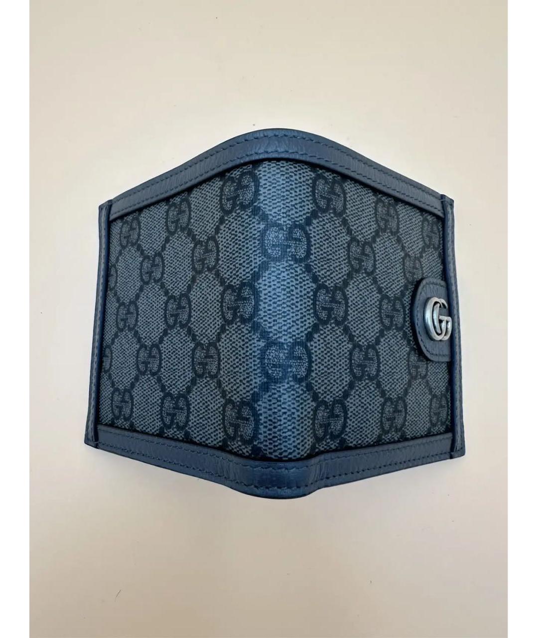 GUCCI Черный кожаный кошелек, фото 4