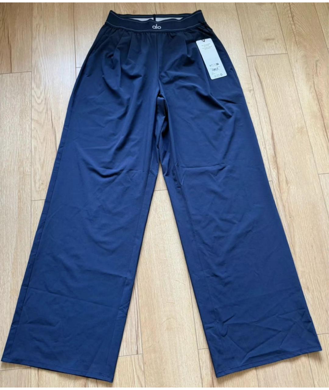 ALO YOGA Темно-синие спортивные брюки и шорты, фото 5