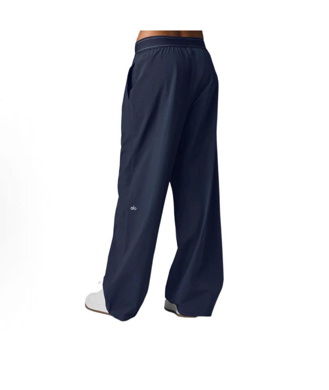 ALO YOGA Темно-синие спортивные брюки и шорты, фото 3