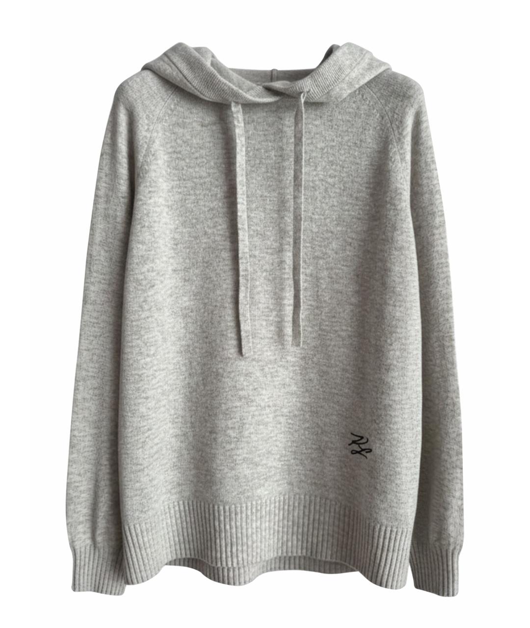 KARL LAGERFELD Серый кашемировый джемпер / свитер, фото 1