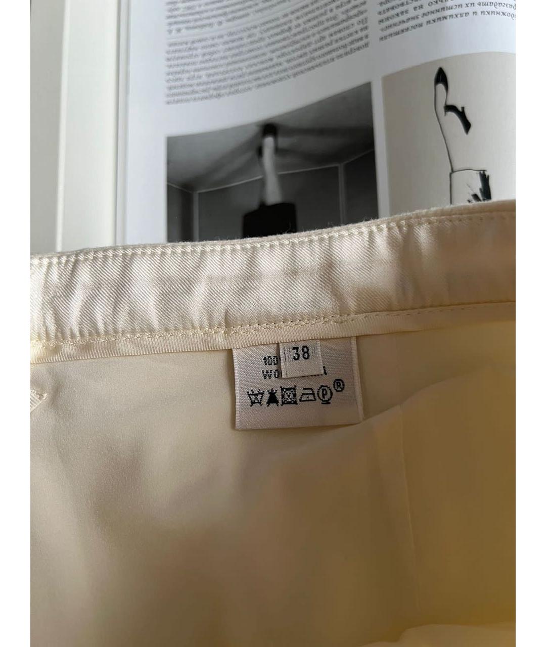 HERMES Бежевые бриджи, фото 5