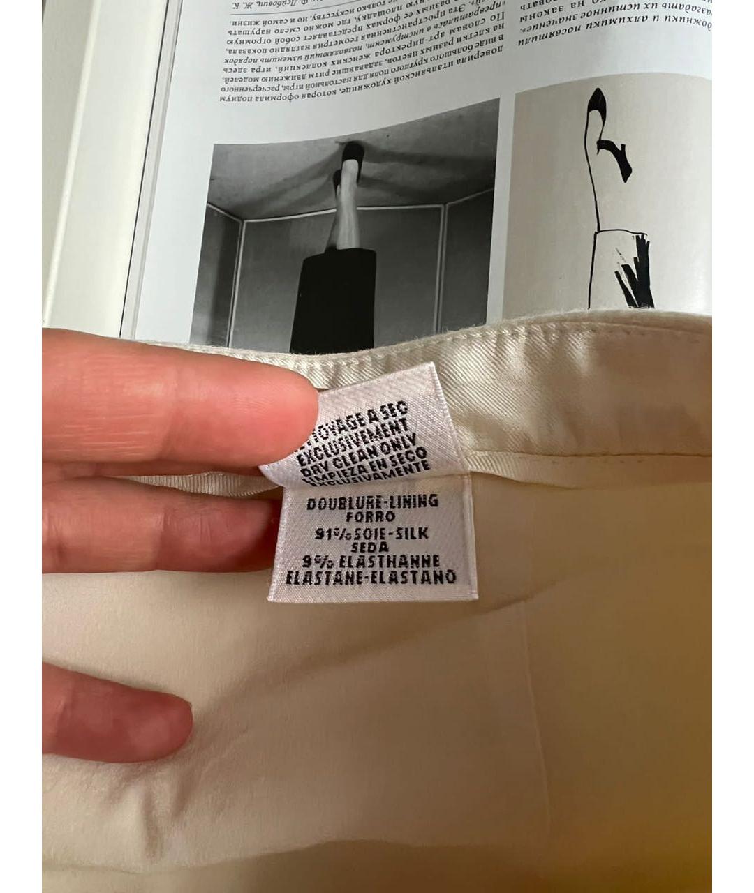 HERMES Бежевые бриджи, фото 6