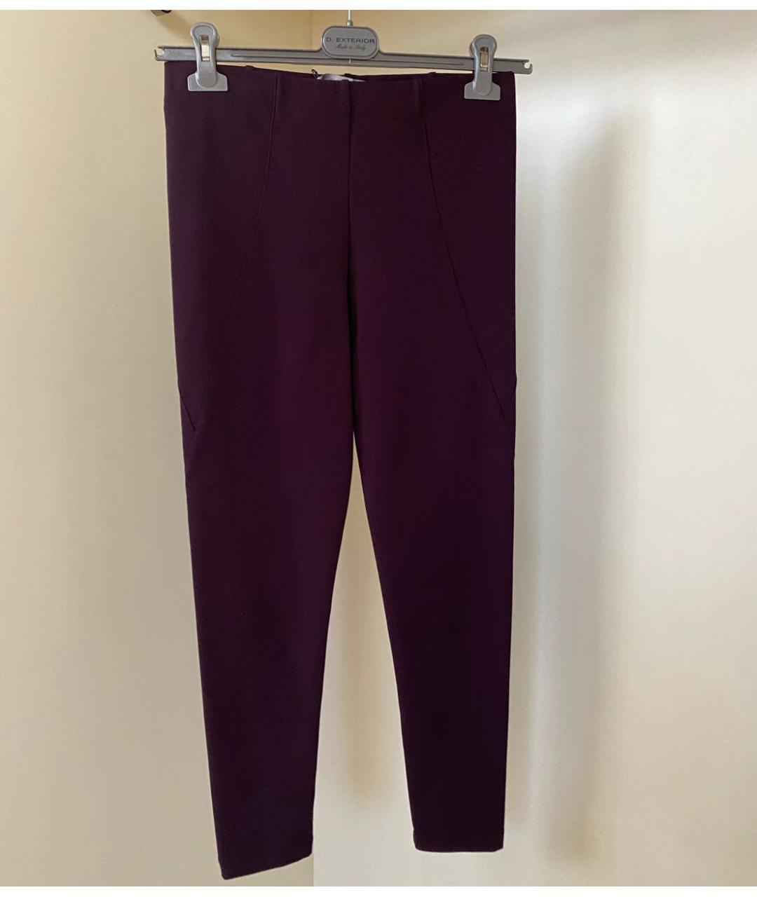 D.EXTERIOR Бордовые вискозные леггинсы и велосипедки, фото 9