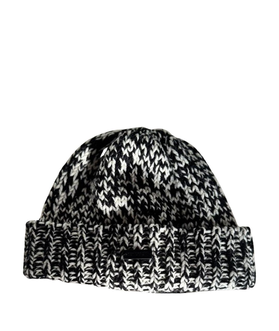 SAINT LAURENT Серая шерстяная шапка, фото 1