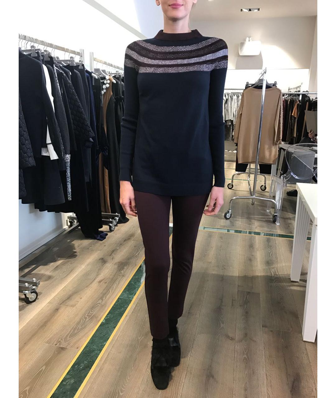 D.EXTERIOR Бордовые вискозные леггинсы и велосипедки, фото 7