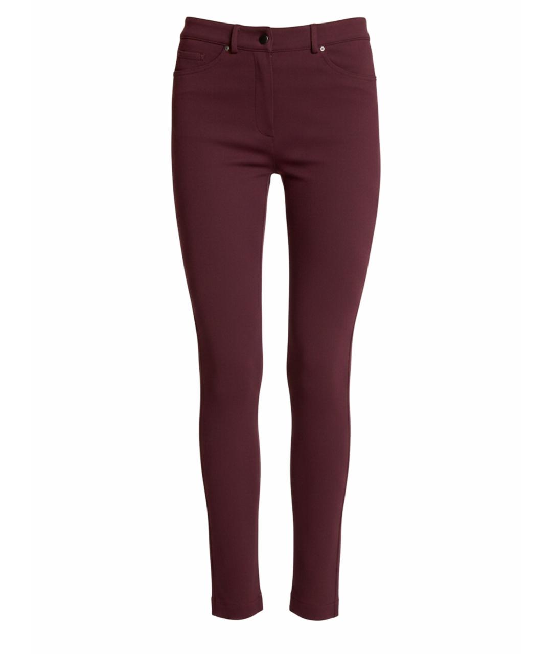 D.EXTERIOR Бордовые вискозные леггинсы и велосипедки, фото 1