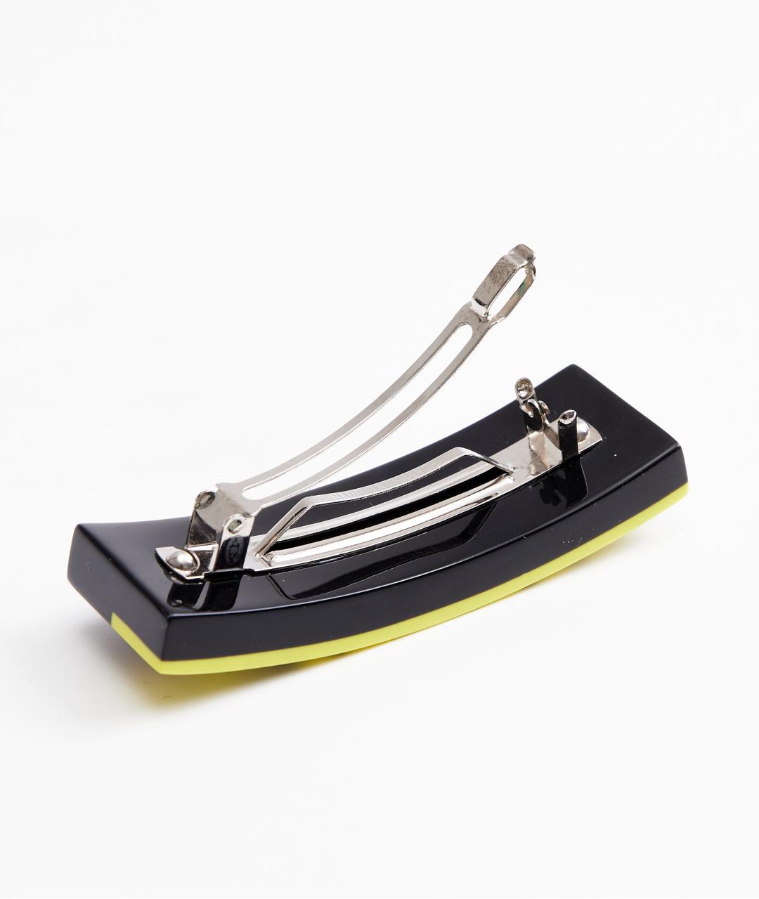 CHANEL Черная заколка, фото 3