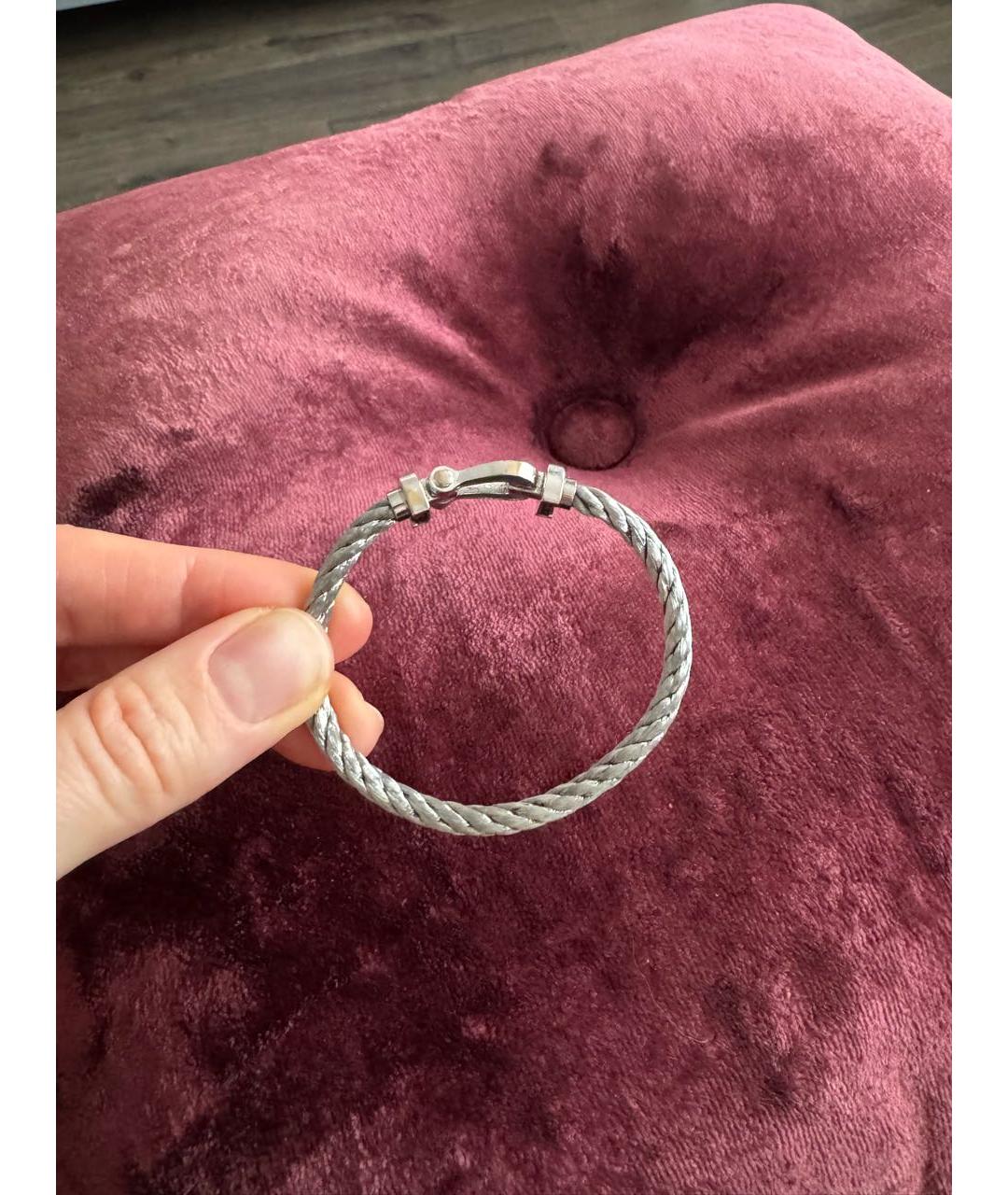 FRED Серебрянный браслет из белого золота, фото 3