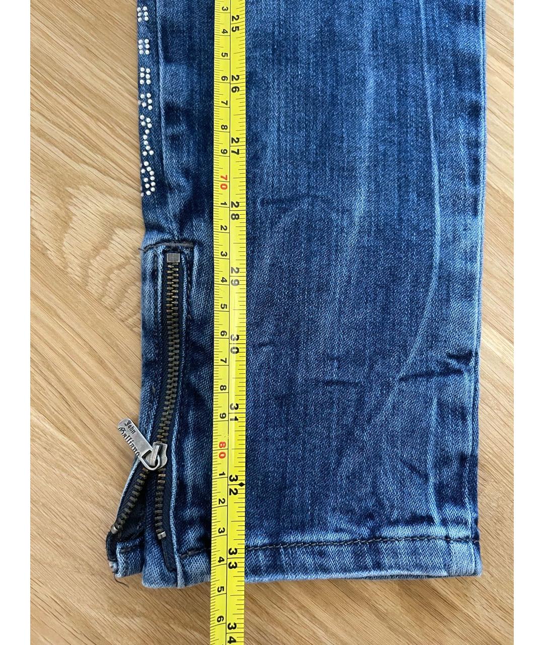 JOHN GALLIANO Синие хлопковые детские джинсы, фото 5