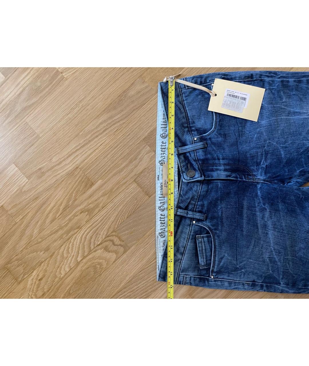 JOHN GALLIANO Синие хлопковые детские джинсы, фото 6