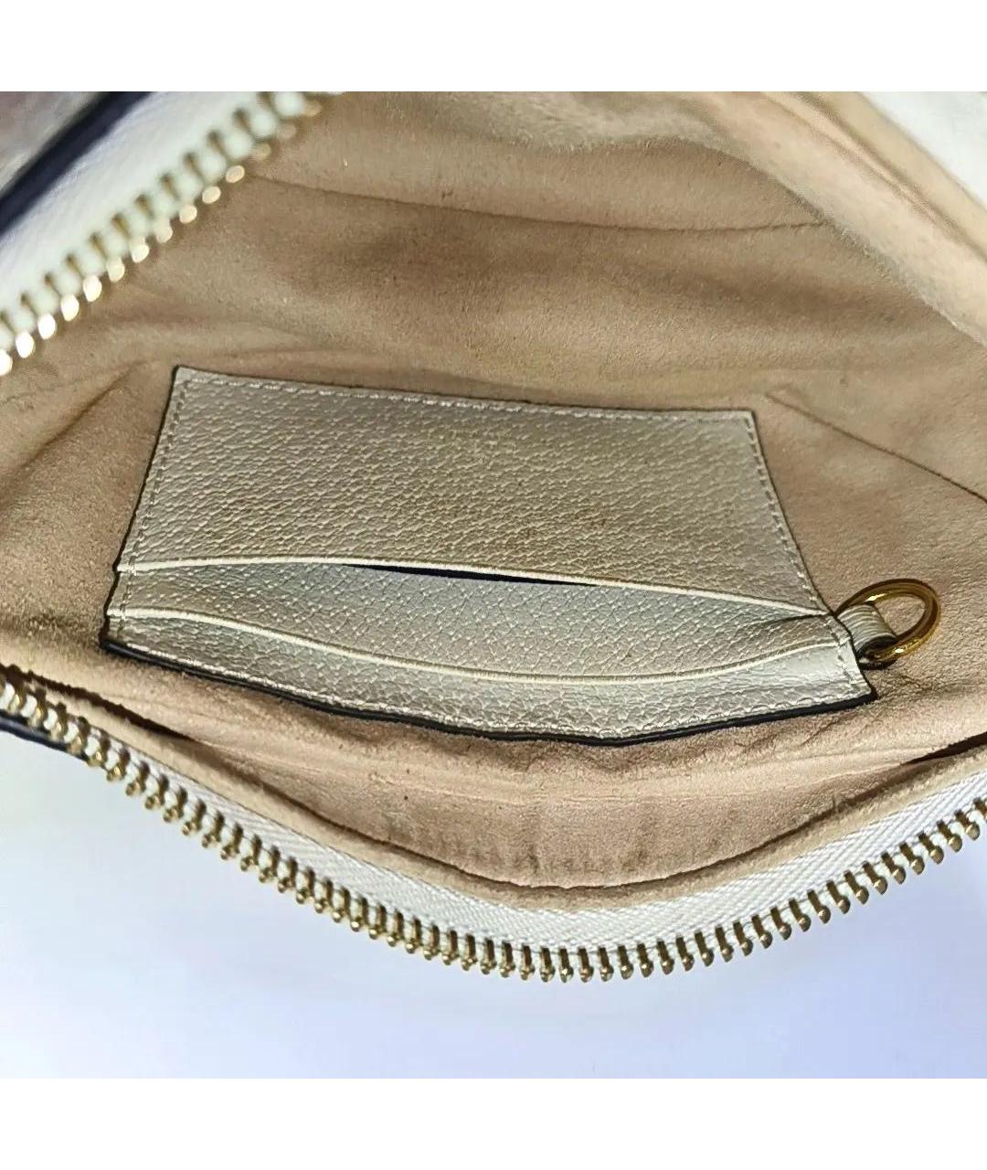 GUCCI Бежевая сумка с короткими ручками, фото 4
