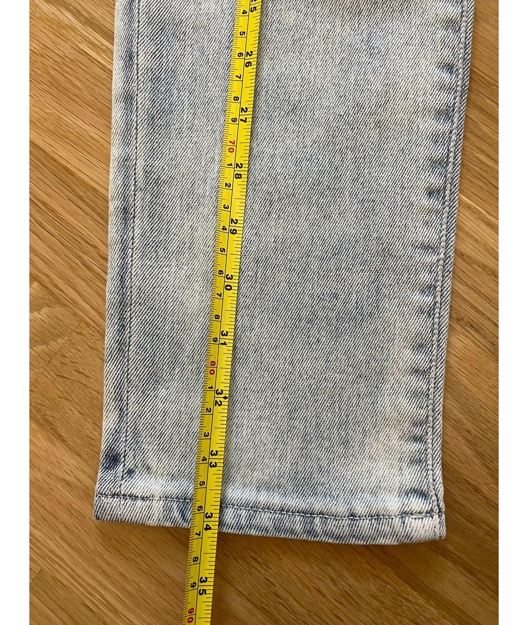 BALMAIN Синие хлопковые детские джинсы, фото 3