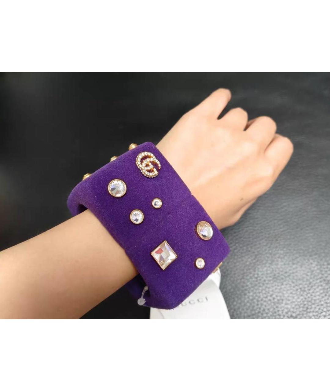 GUCCI Фиолетовый браслет, фото 3