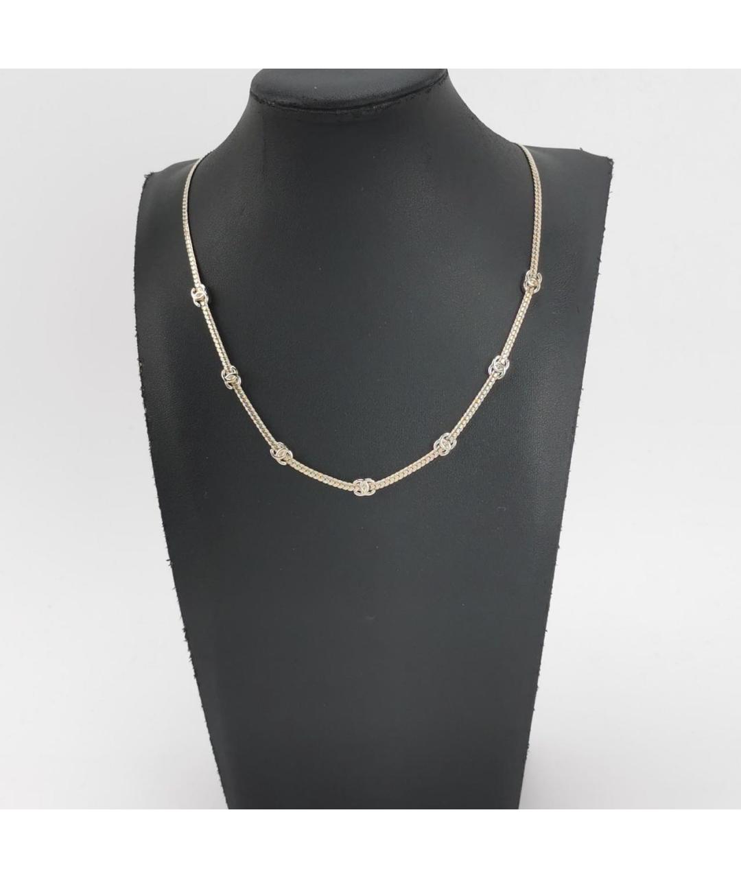 CHANEL Золотое металлическое колье, фото 2