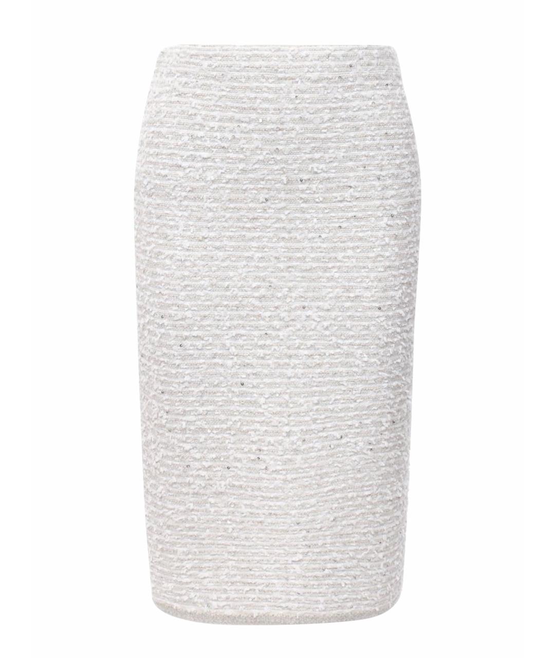 D.EXTERIOR Белая юбка миди, фото 1