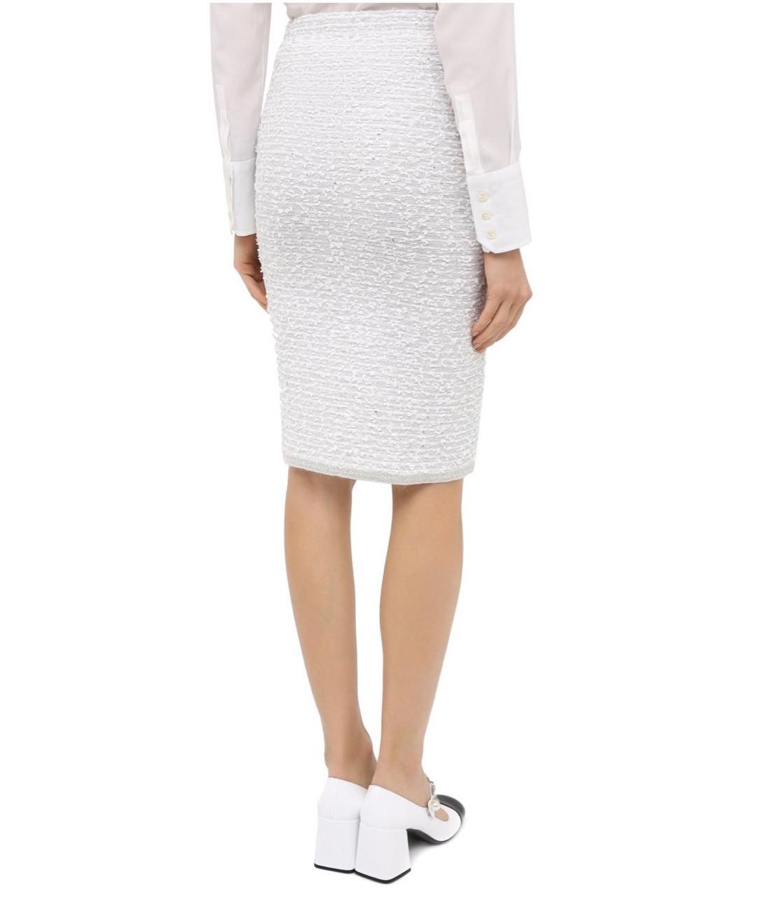 D.EXTERIOR Белая юбка миди, фото 4
