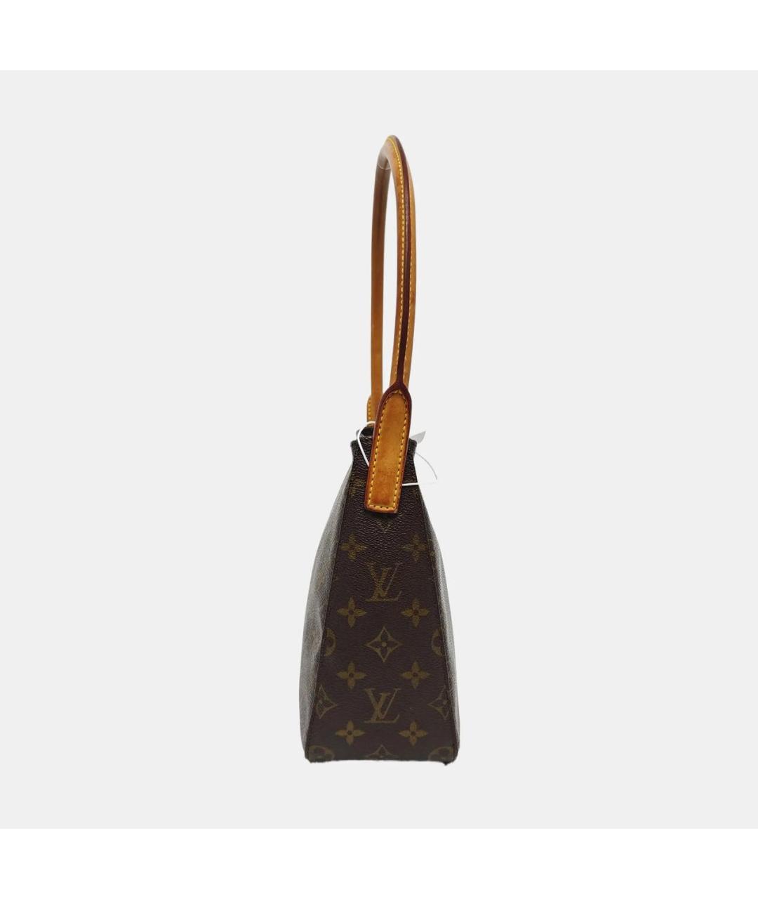 LOUIS VUITTON Коричневая сумка с короткими ручками, фото 3