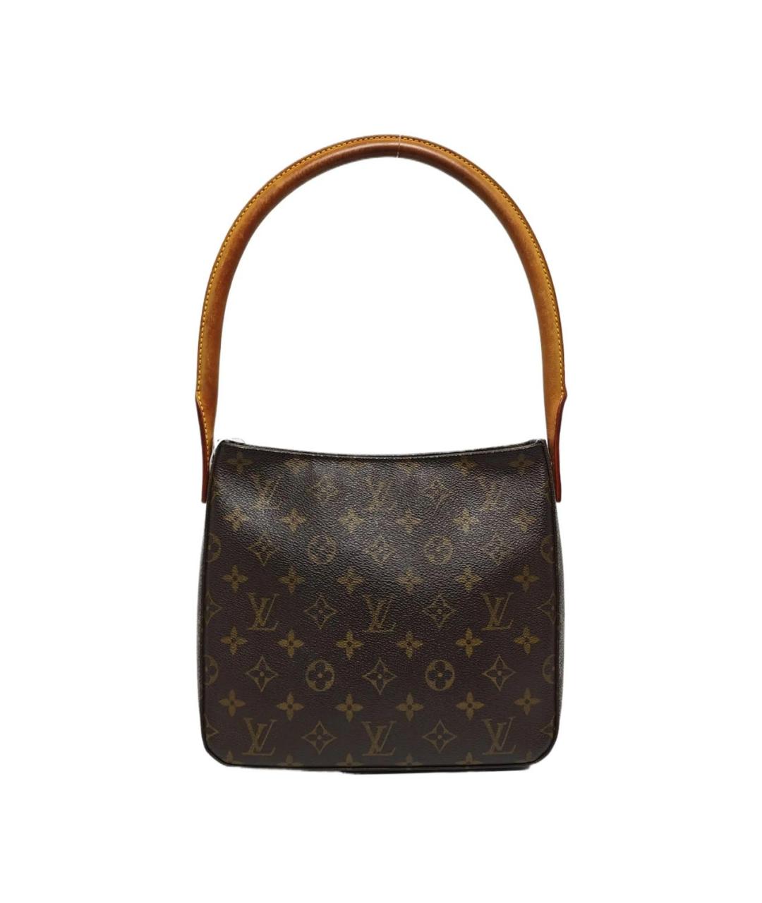 LOUIS VUITTON Коричневая сумка с короткими ручками, фото 1