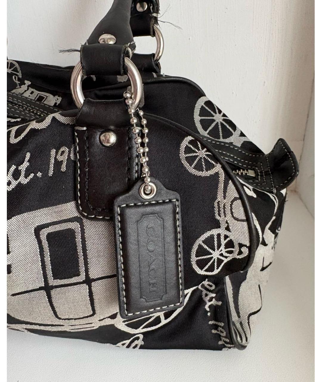 COACH Черная сумка через плечо, фото 2