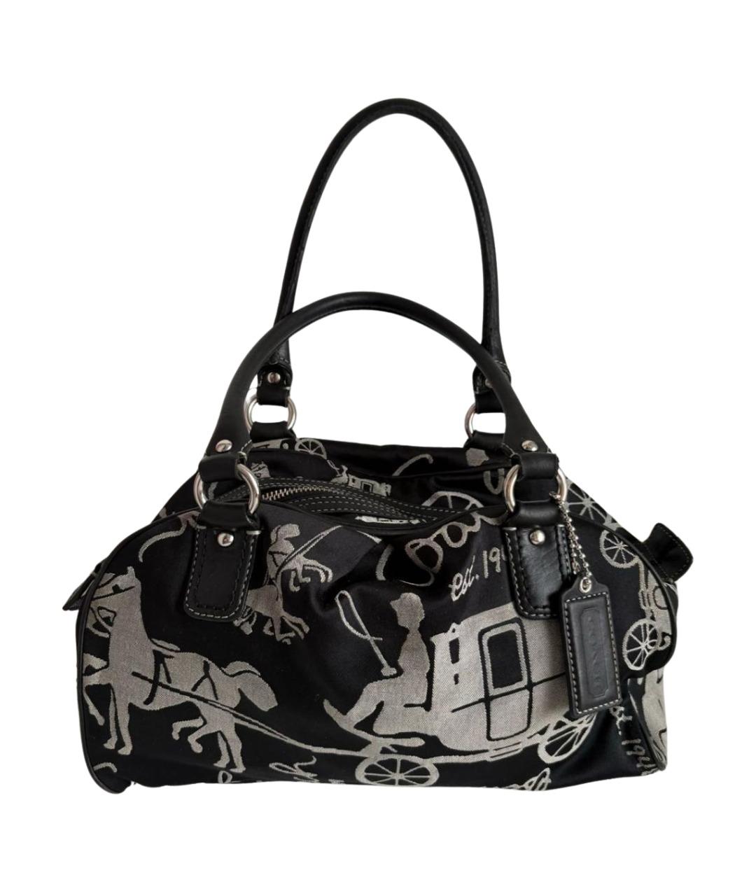 COACH Черная сумка через плечо, фото 1