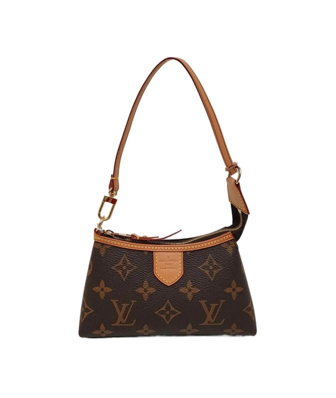 LOUIS VUITTON Коричневая сумка через плечо, фото 1
