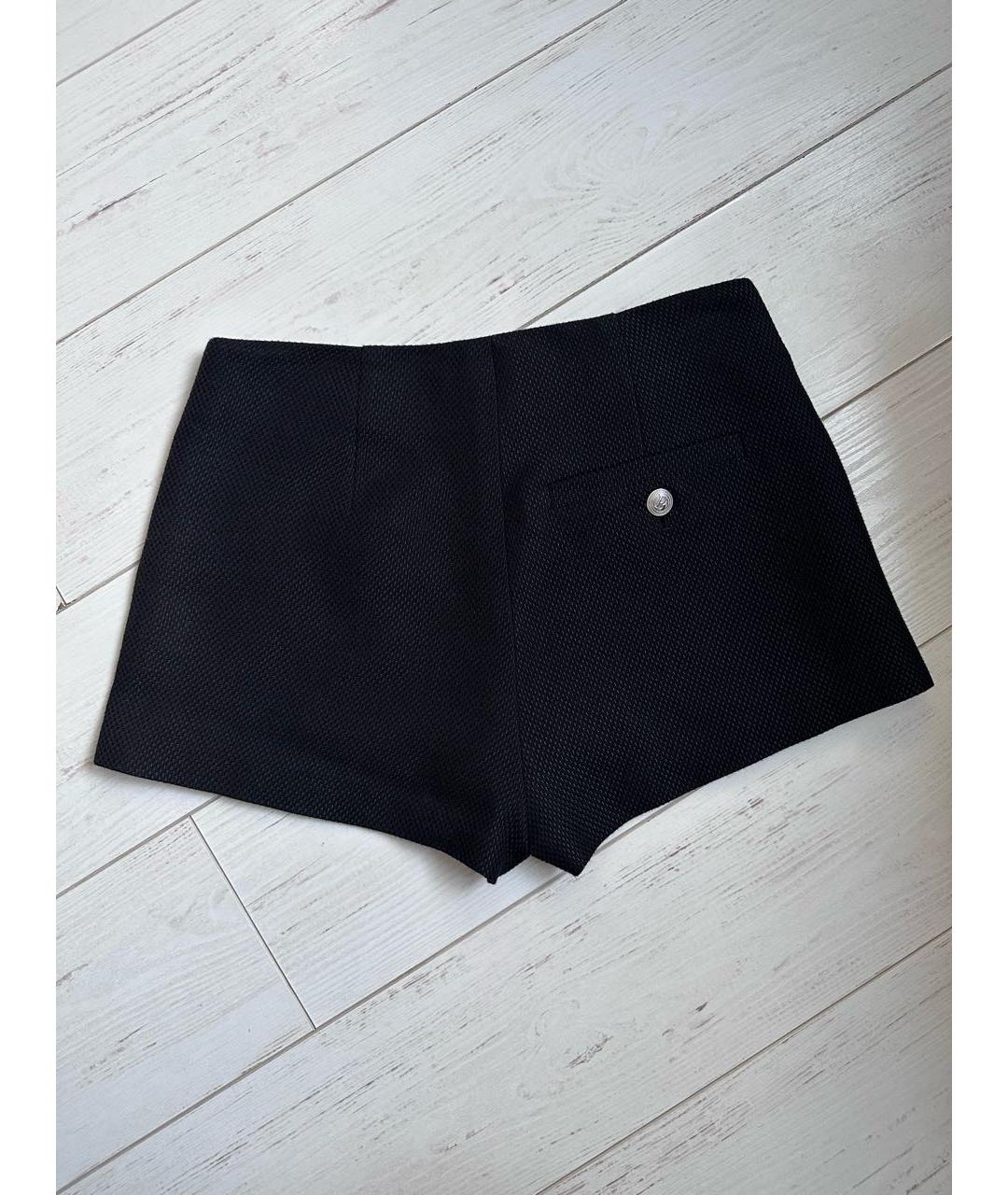 PIERRE BALMAIN Черные твидовые шорты, фото 2