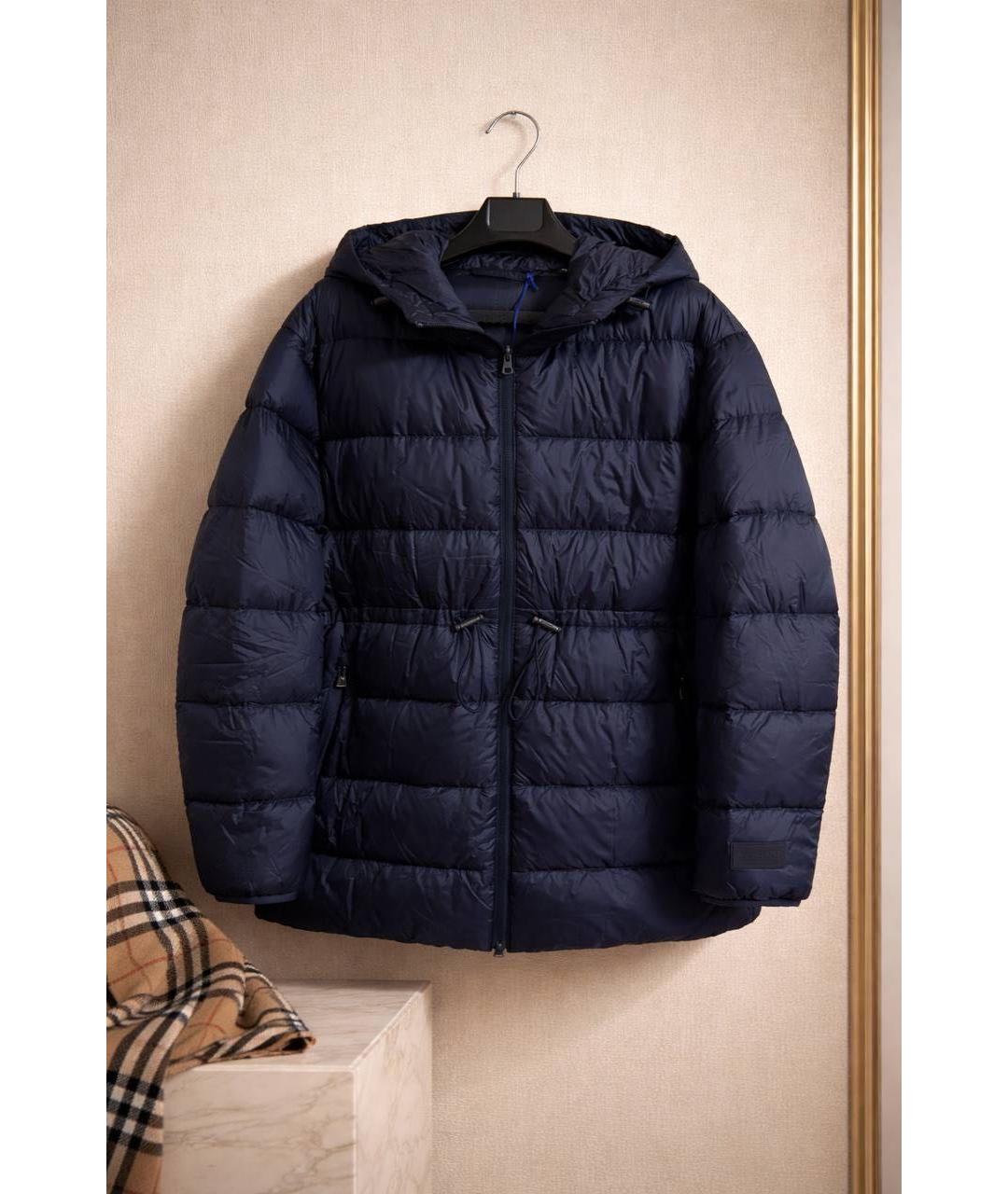 BURBERRY Синяя куртка, фото 5