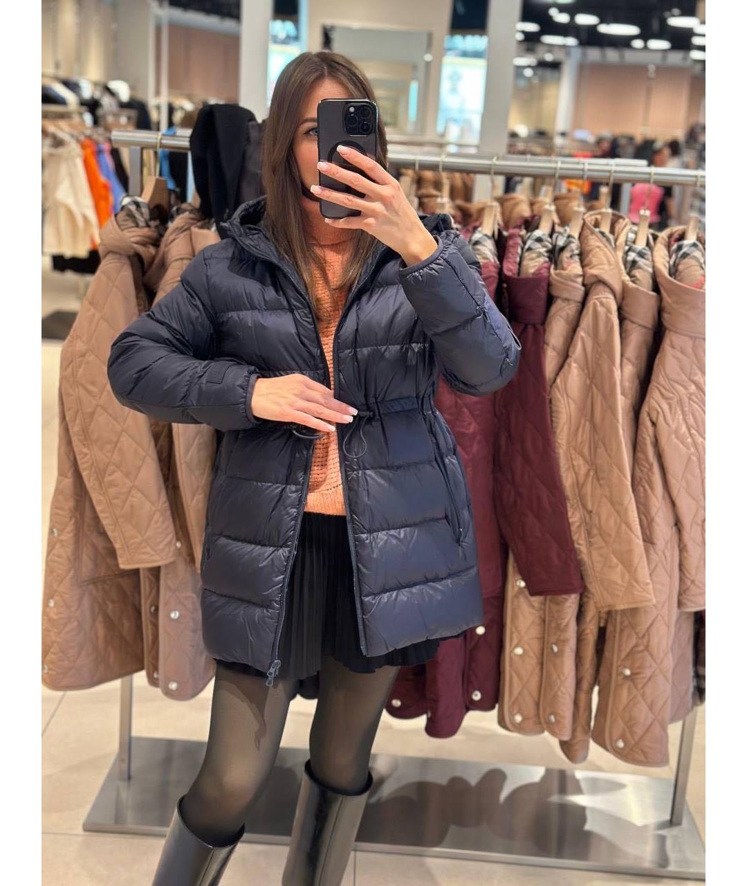 BURBERRY Синяя куртка, фото 2