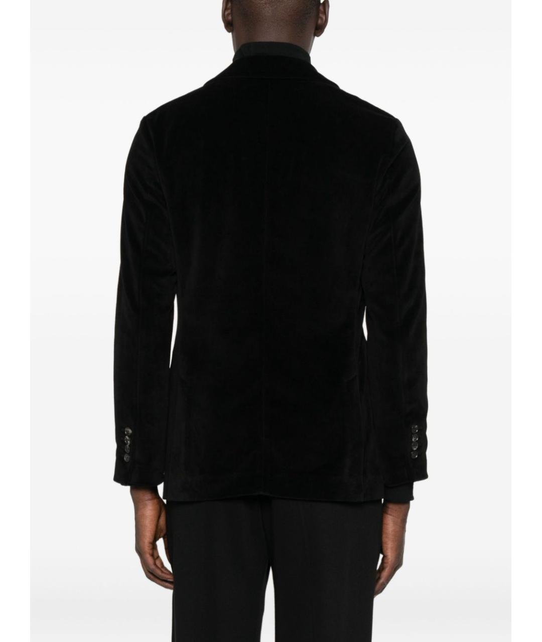 CIRCOLO 1901 Черный хлопковый пиджак, фото 3