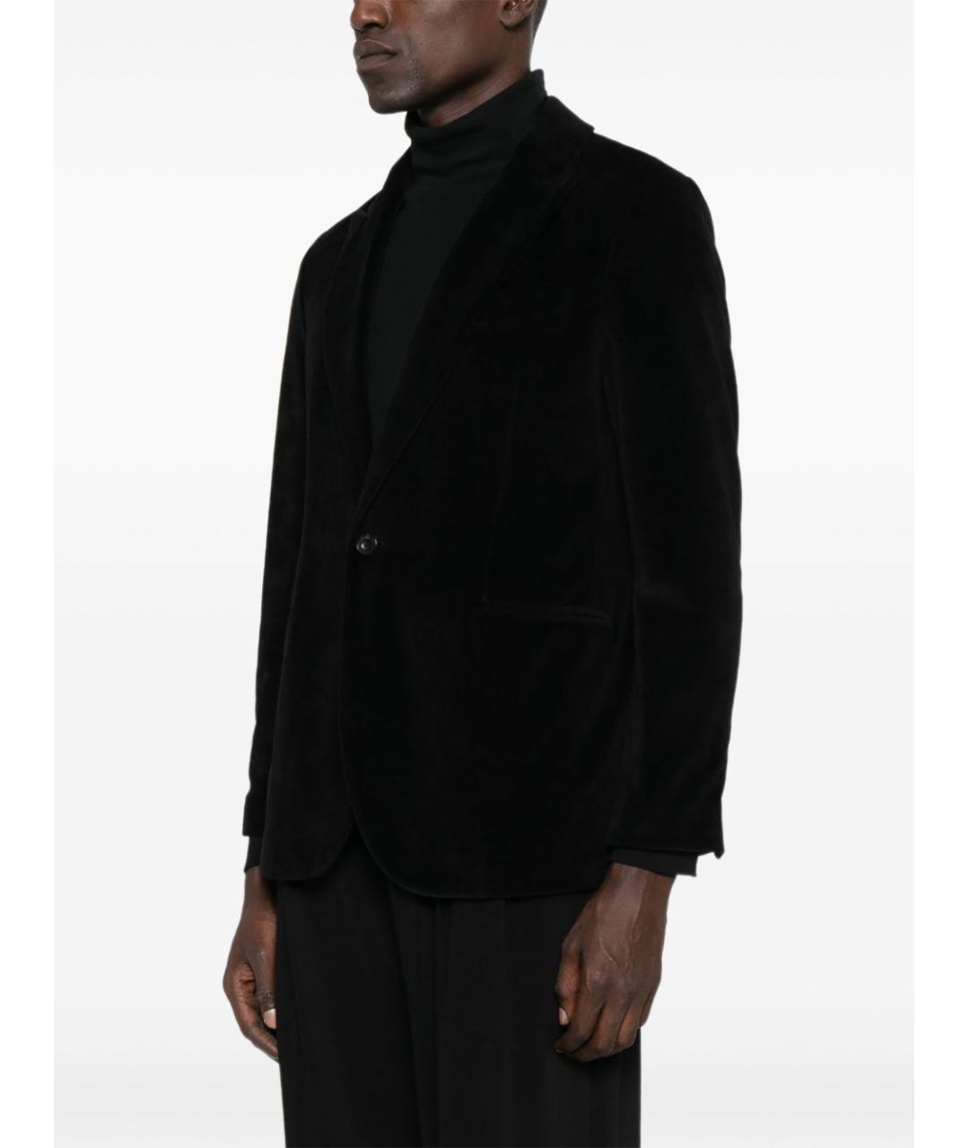 CIRCOLO 1901 Черный хлопковый пиджак, фото 5