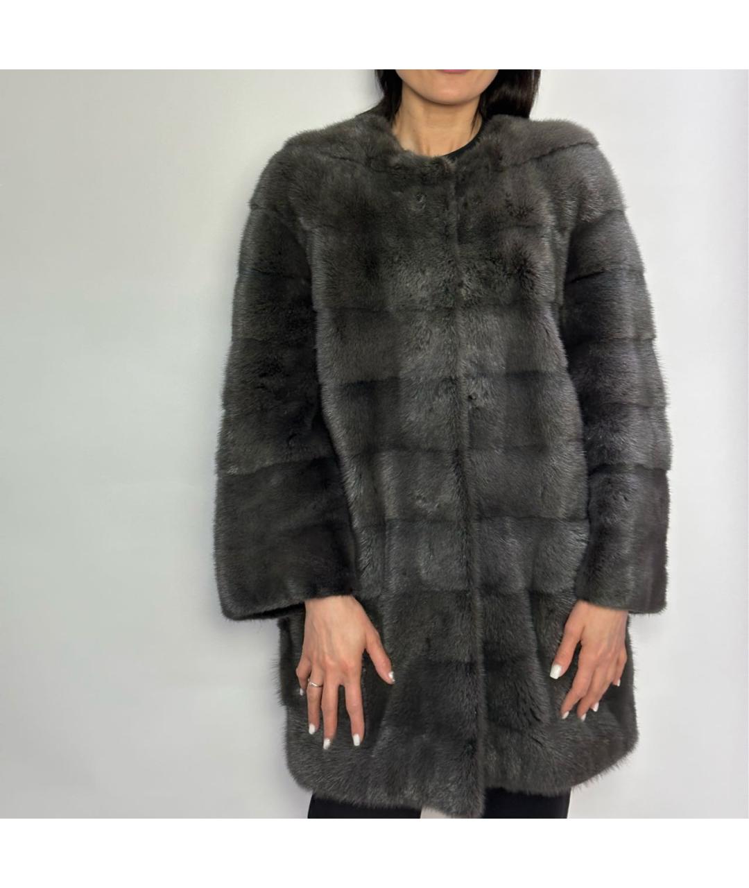 SIMONETTA RAVIZZA Меховая шуба, фото 8