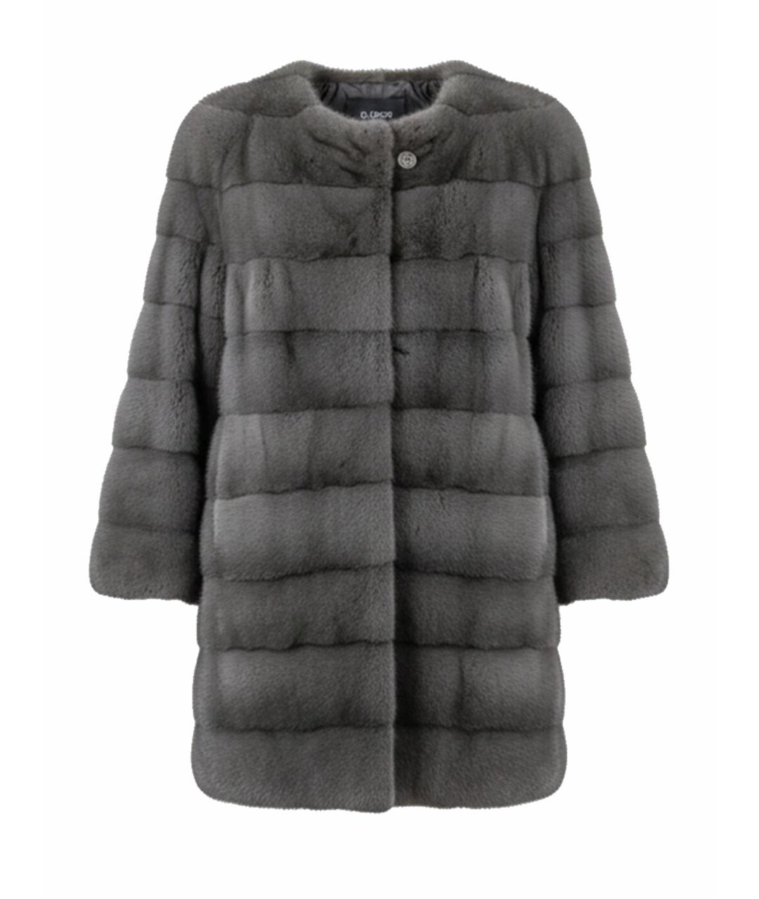 SIMONETTA RAVIZZA Меховая шуба, фото 1