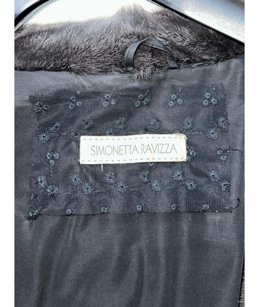 SIMONETTA RAVIZZA Меховая шуба, фото 3