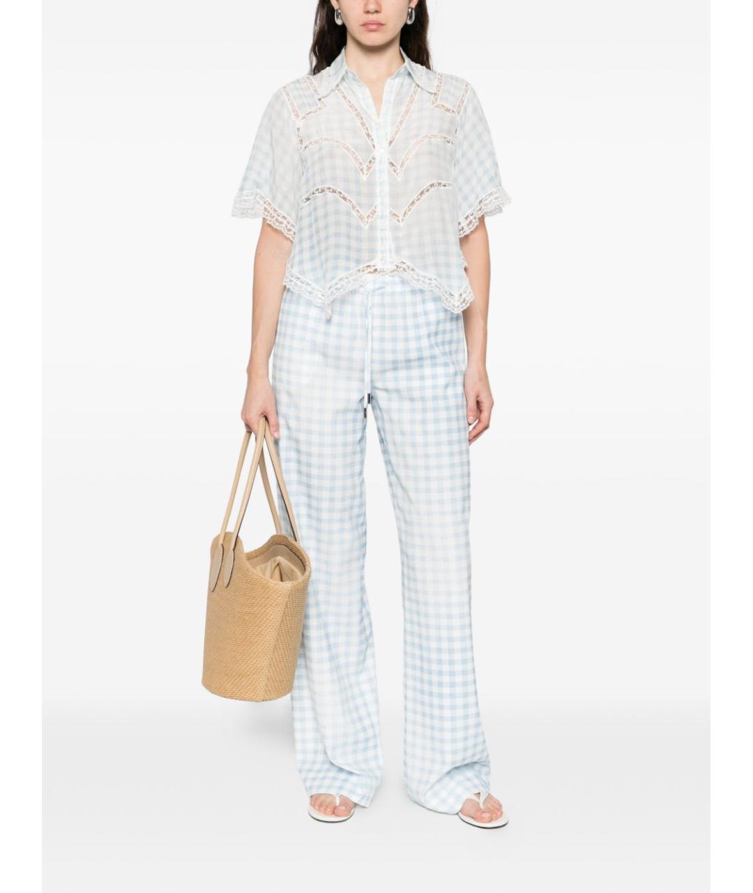 ERMANNO SCERVINO Мульти шелковая рубашка, фото 3