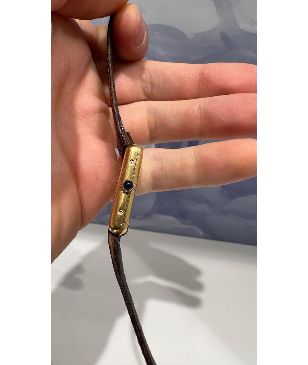 CARTIER Золотые позолоченные часы, фото 4