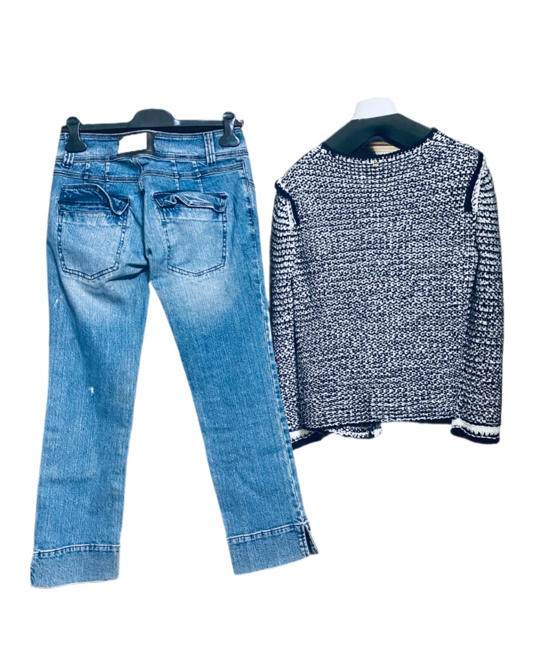 ESCADA Серебрянный вискозный жакет/пиджак, фото 6