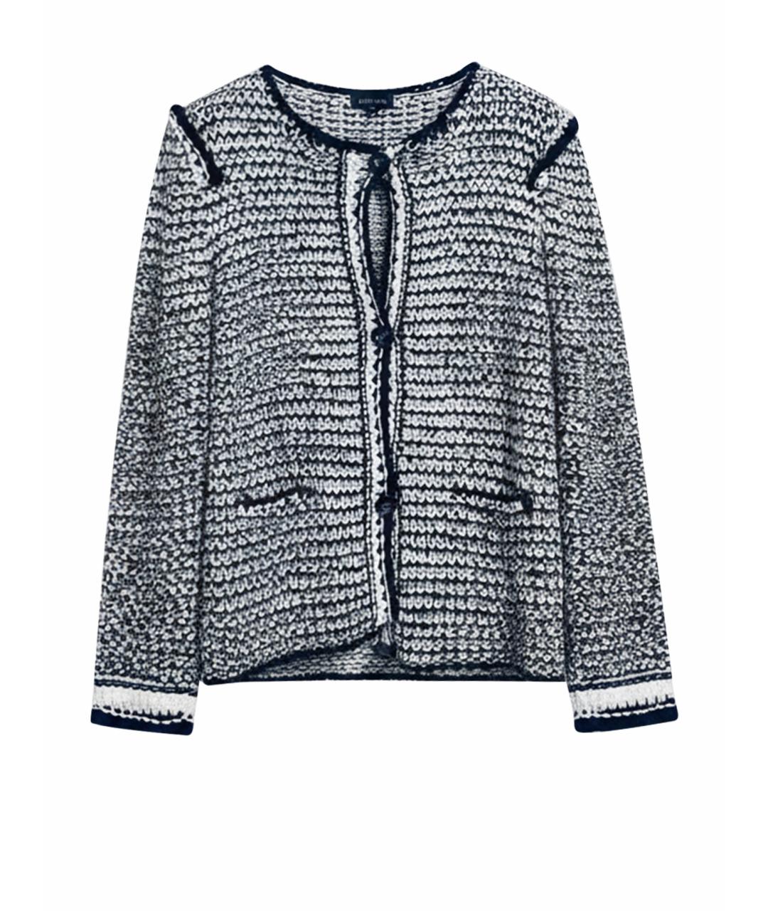 ESCADA Серебрянный вискозный жакет/пиджак, фото 1