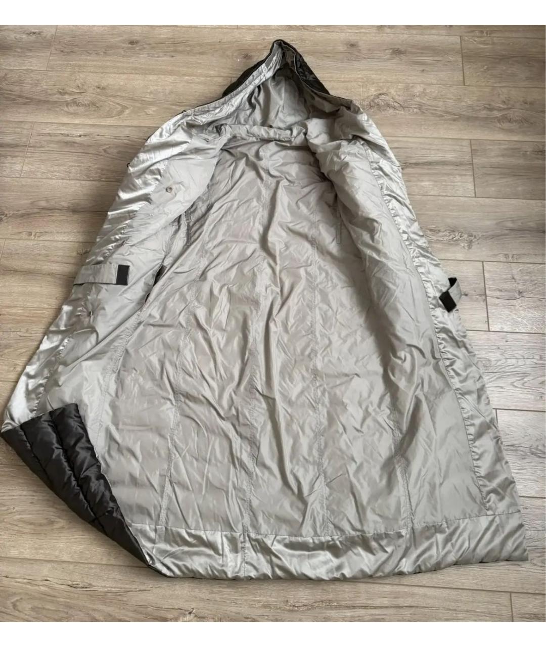 'S MAX MARA Коричневое полиэстеровое пальто, фото 3