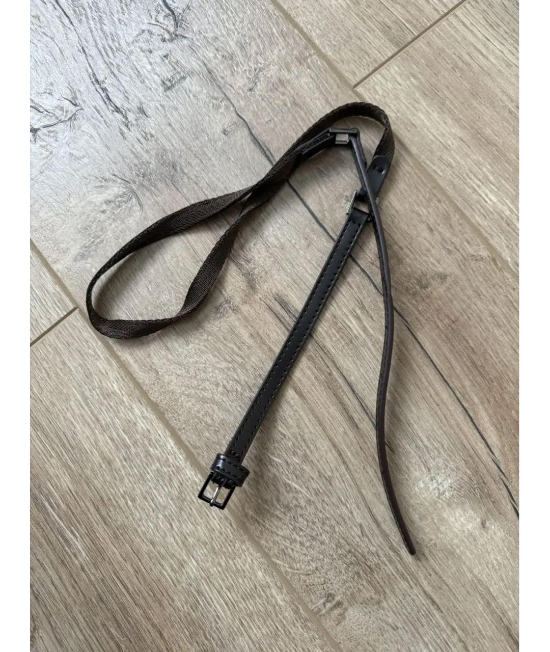 'S MAX MARA Коричневое полиэстеровое пальто, фото 4