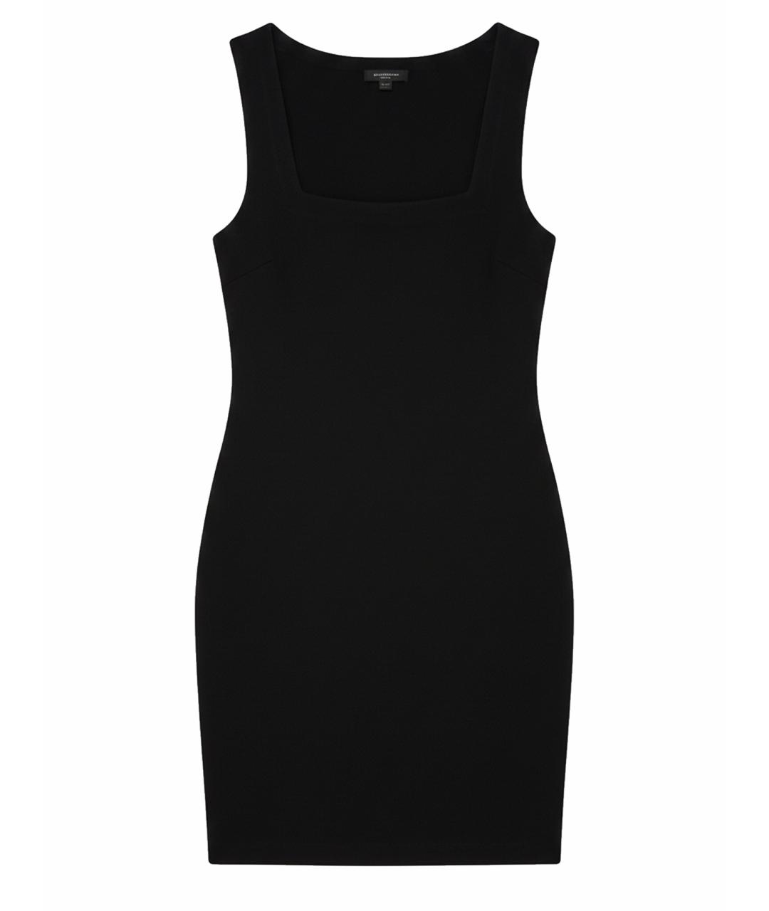 COS Черное вискозное коктейльное платье, фото 1