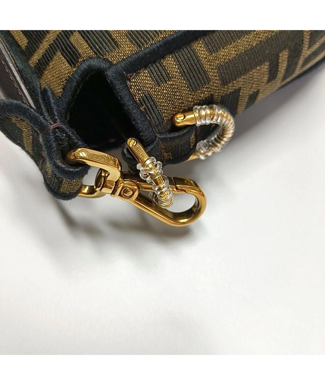 FENDI Коричневая сумка через плечо, фото 8