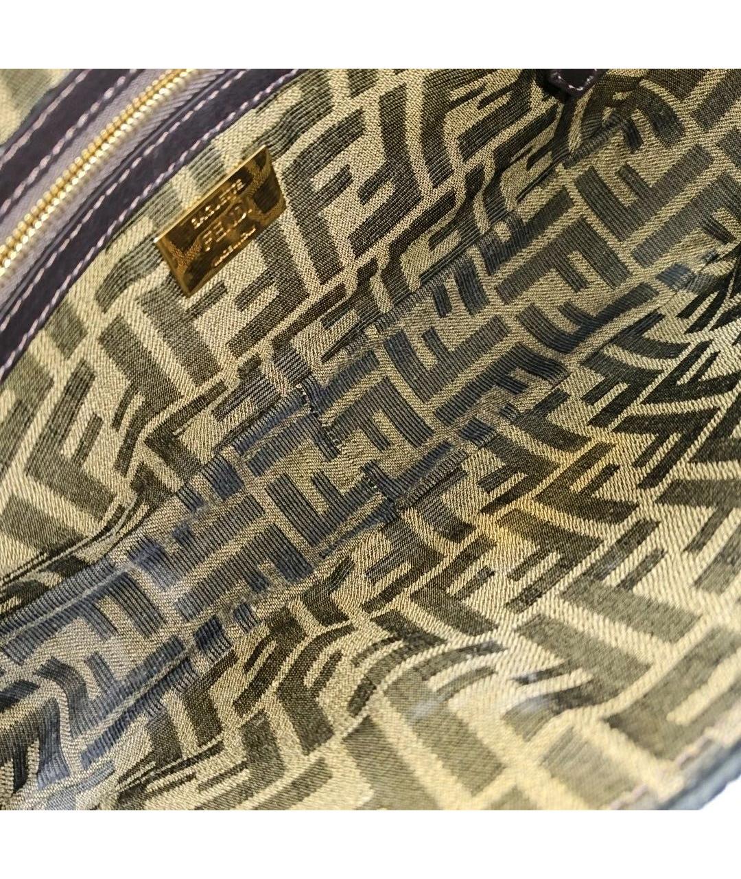 FENDI Коричневая сумка через плечо, фото 7